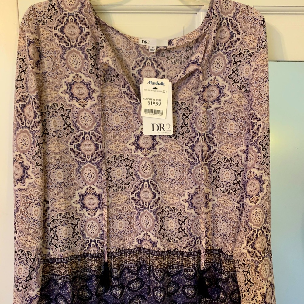 Lightweight Patterned Blouse
